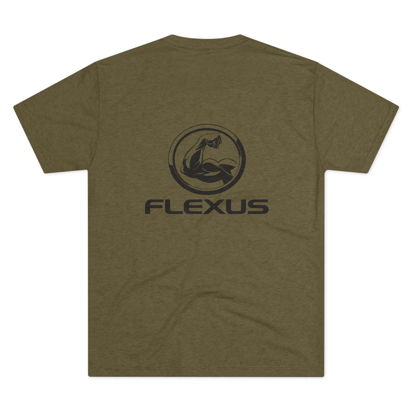 Unisex Flexus Tri-Blend Crew Tee - Comfortable & Stylish Activewear