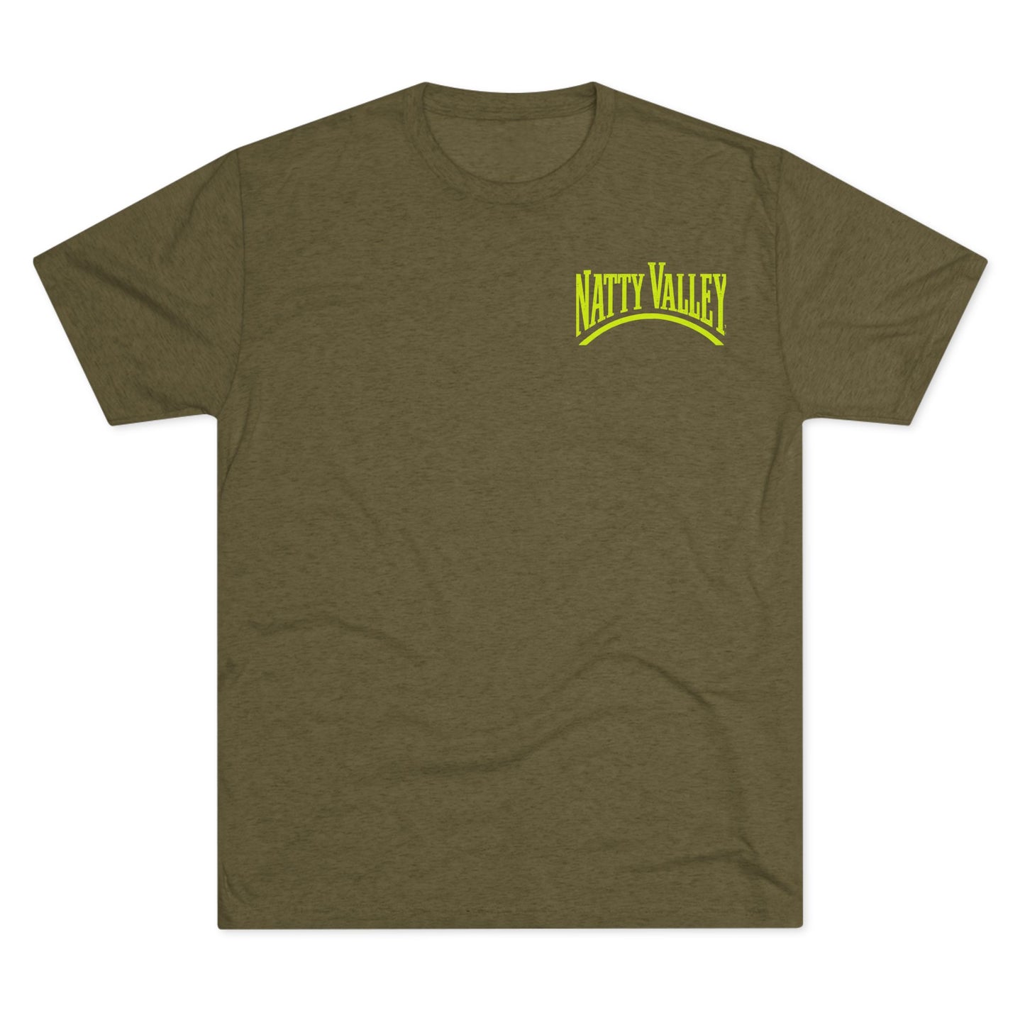 Natty Valley Unisex Tri-Blend Crew Tee - Comfortable Casual Wear for Outdoor Adventures