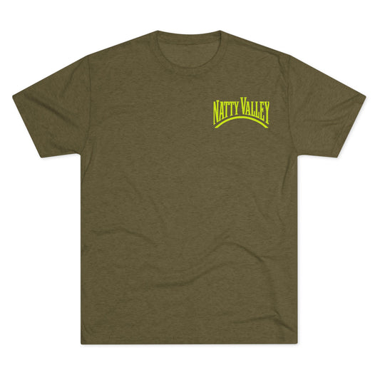 Natty Valley Unisex Tri-Blend Crew Tee - Comfortable Casual Wear for Outdoor Adventures