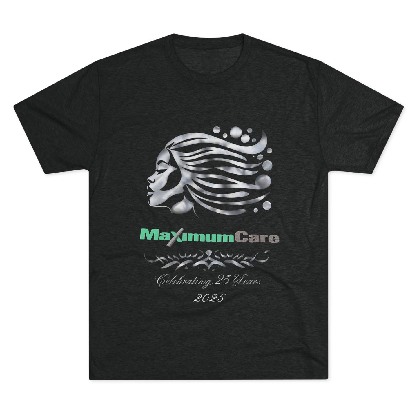 Maxim Care Unisex Tri-Blend Crew Tee - Comfort & Style for Everyday Wear