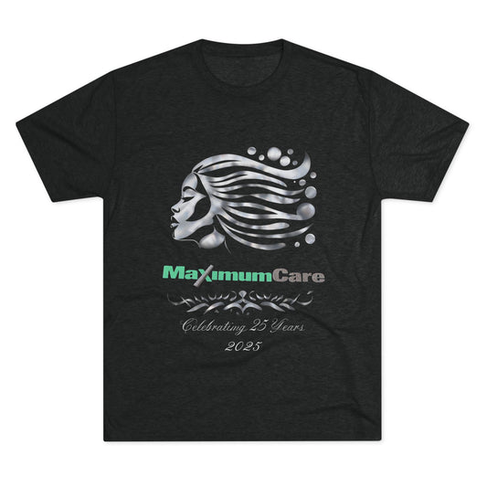 Maxim Care Unisex Tri-Blend Crew Tee - Comfort & Style for Everyday Wear