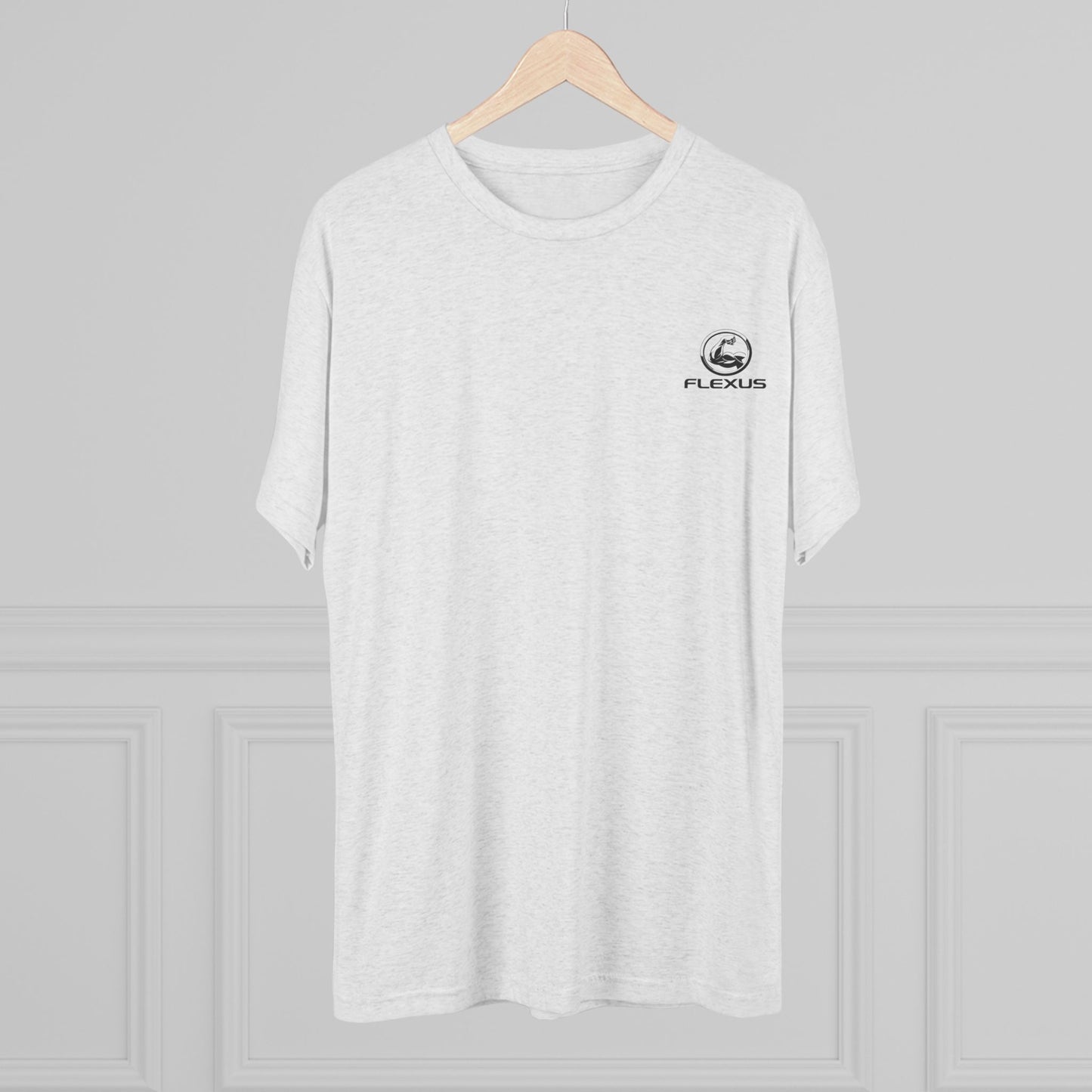 Unisex Flexus Tri-Blend Crew Tee - Comfortable & Stylish Activewear