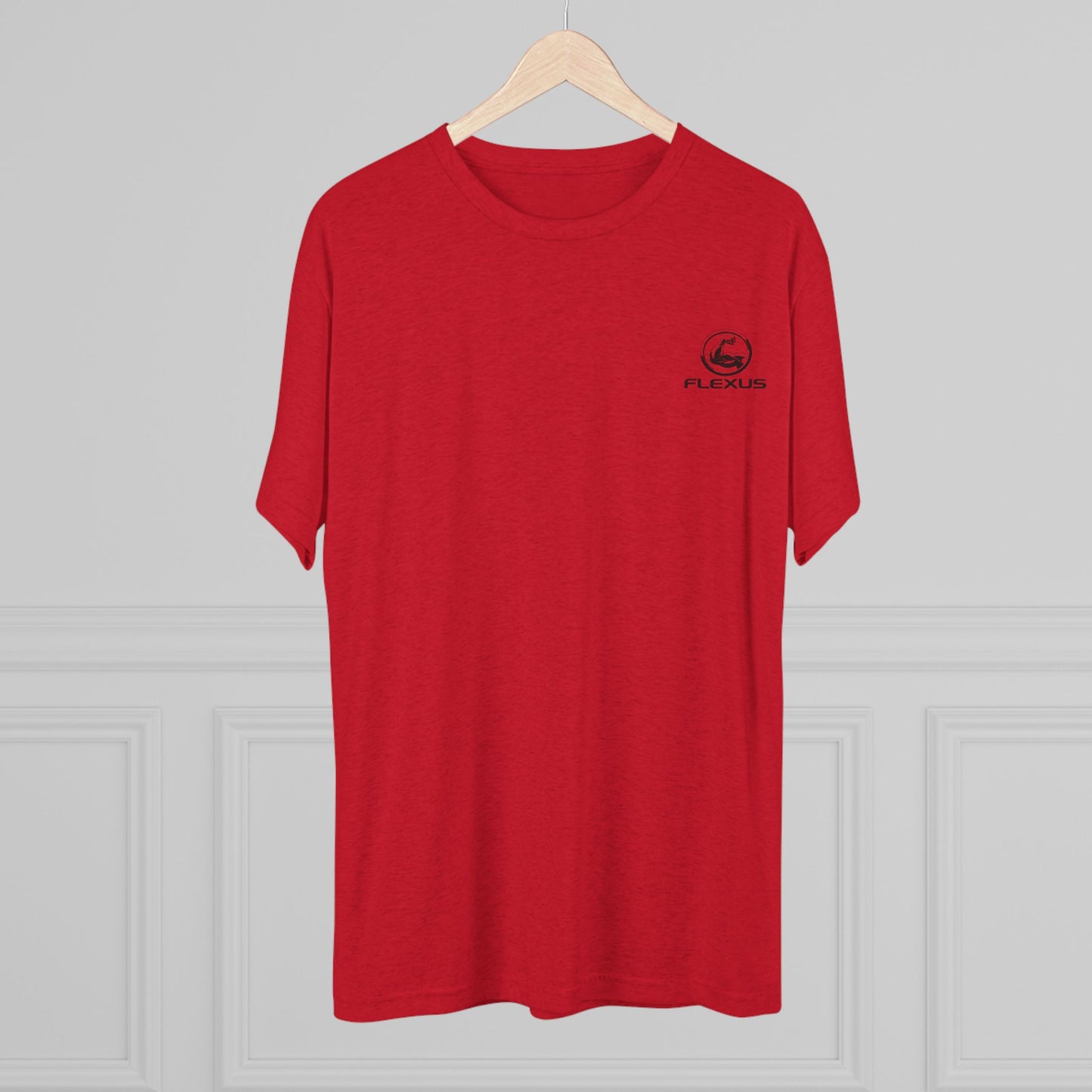 Unisex Flexus Tri-Blend Crew Tee - Comfortable & Stylish Activewear