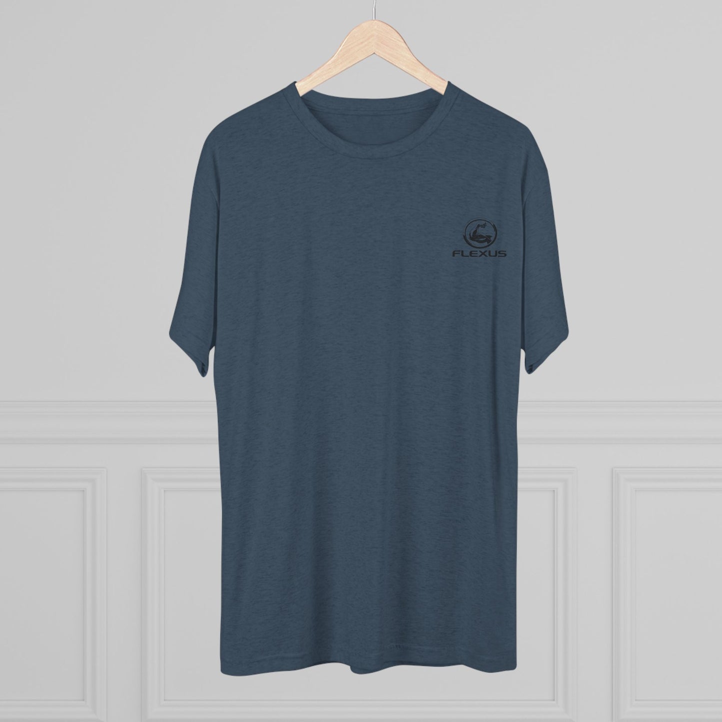 Unisex Flexus Tri-Blend Crew Tee - Comfortable & Stylish Activewear