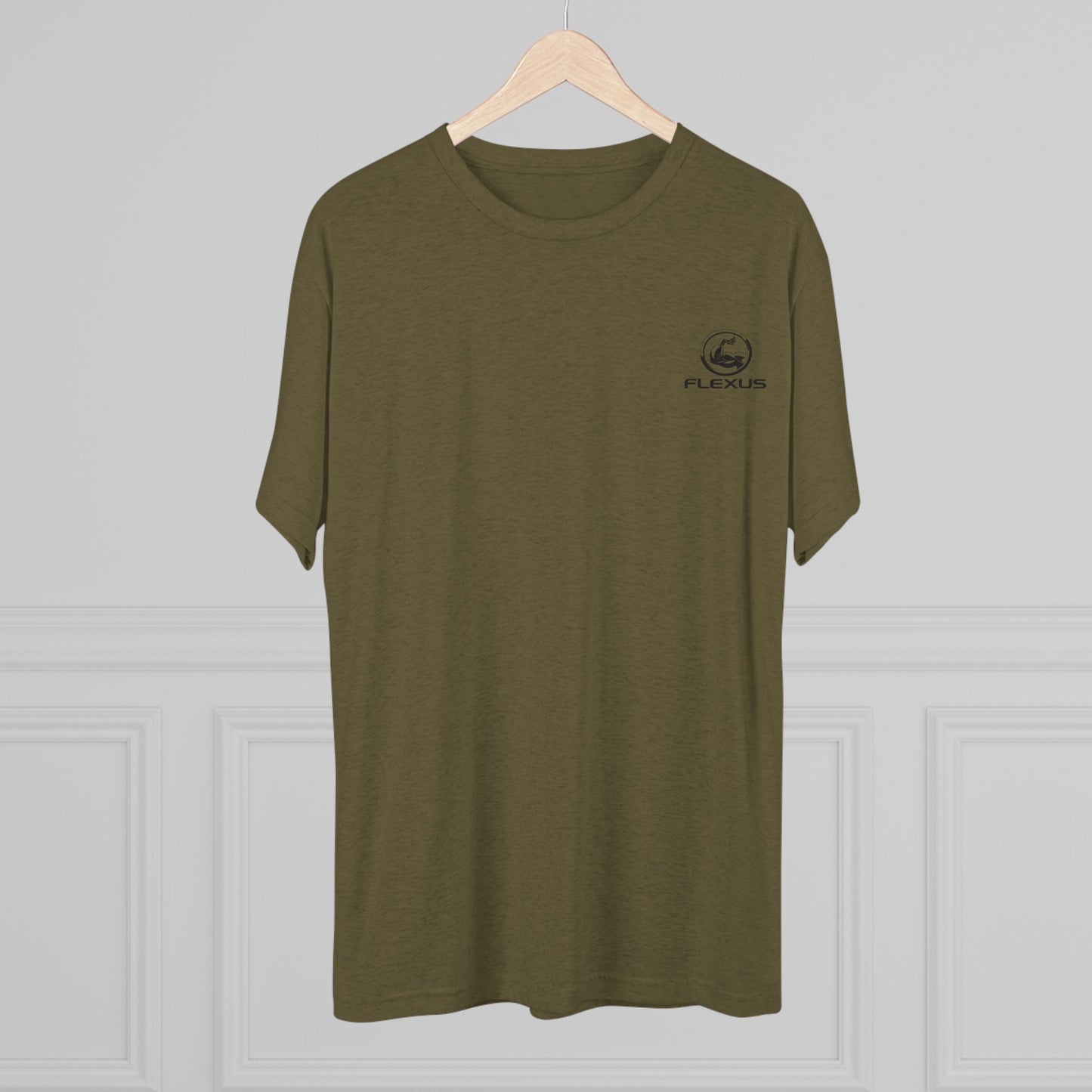 Unisex Flexus Tri-Blend Crew Tee - Comfortable & Stylish Activewear