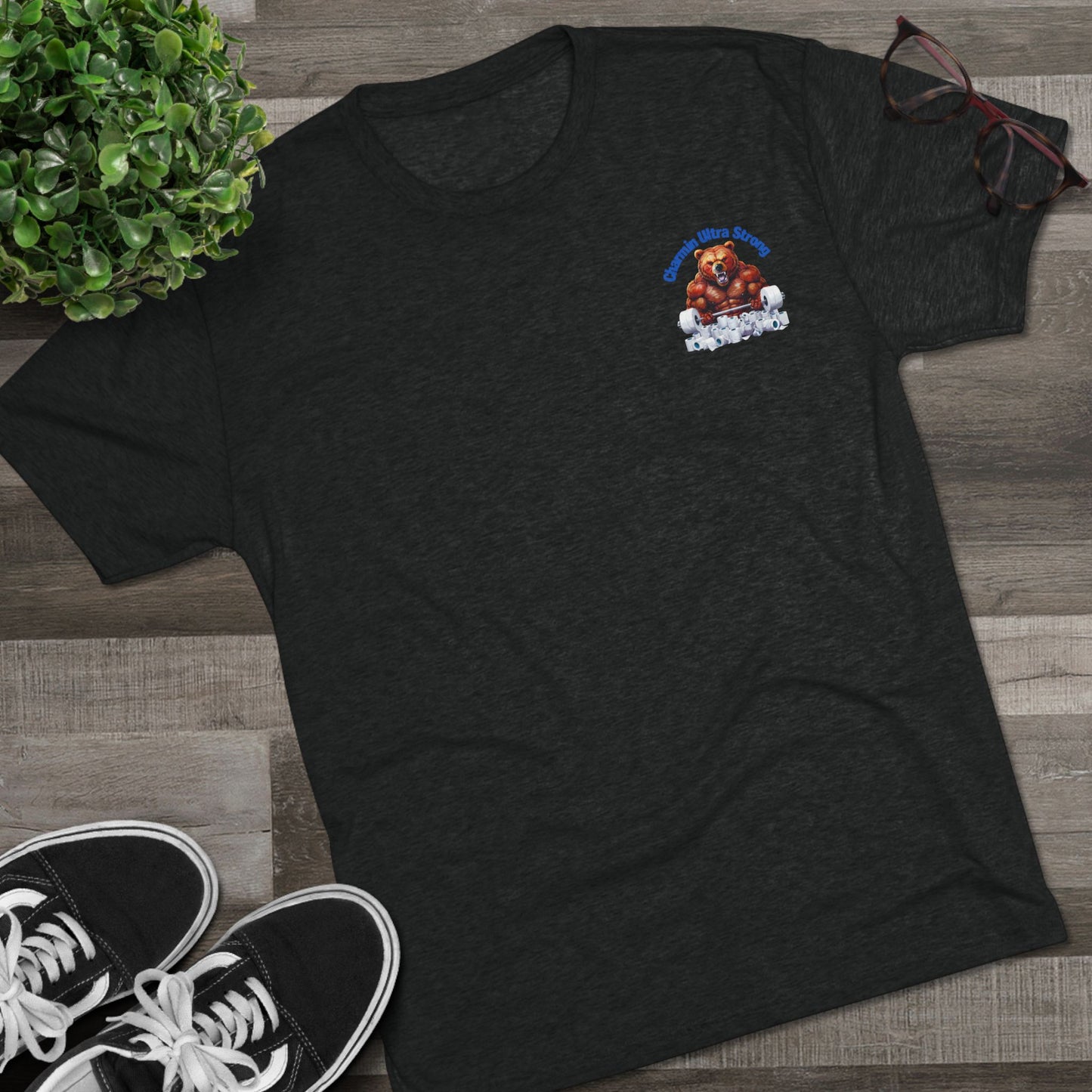 Charmin Ultra Strong Bear Tee - Funny Unisex Crew Shirt