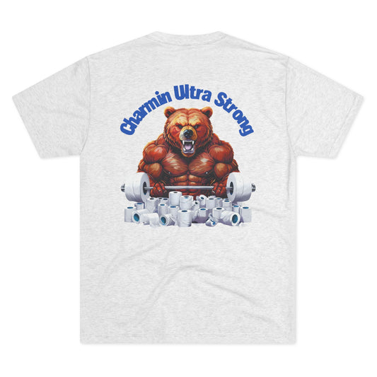 Charmin Ultra Strong Bear Tee - Funny Unisex Crew Shirt