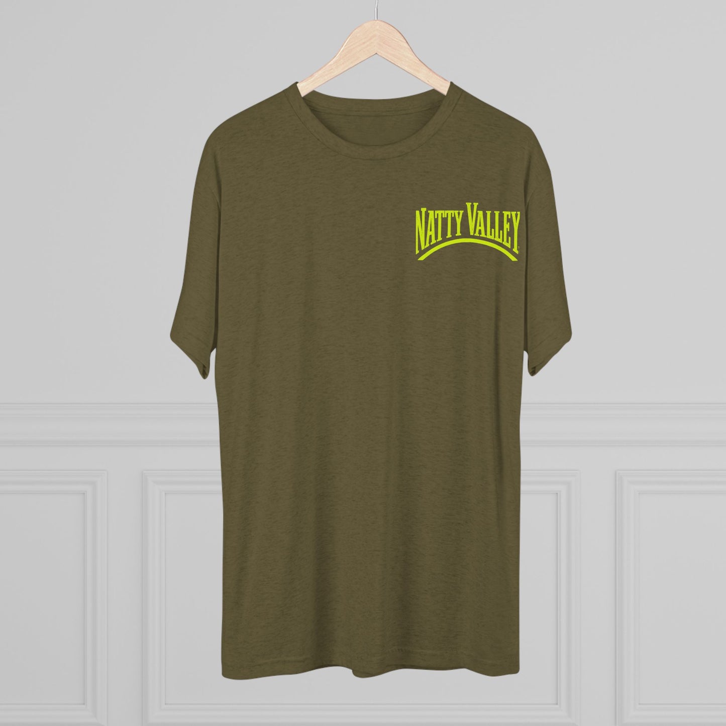 Natty Valley Unisex Tri-Blend Crew Tee - Comfortable Casual Wear for Outdoor Adventures
