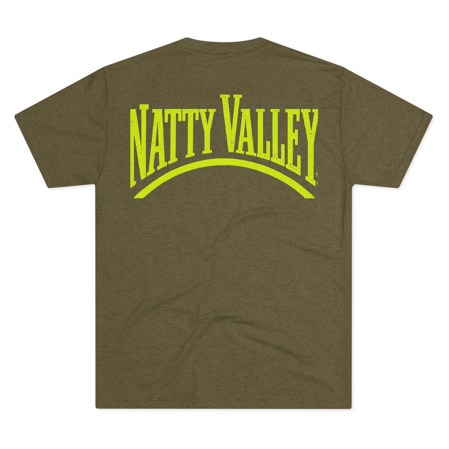 Natty Valley Unisex Tri-Blend Crew Tee - Comfortable Casual Wear for Outdoor Adventures