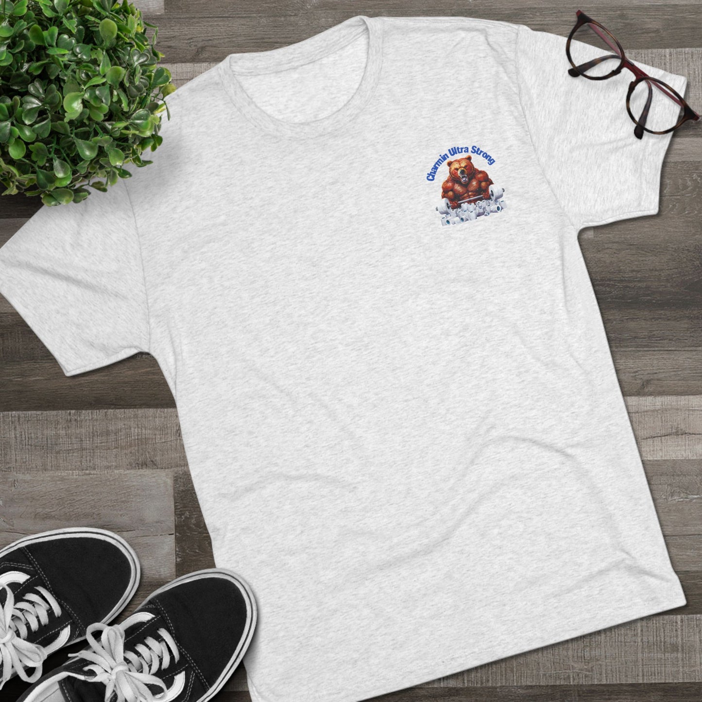 Charmin Ultra Strong Bear Tee - Funny Unisex Crew Shirt